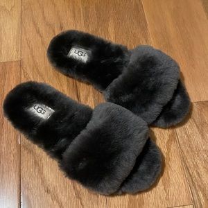 NWT Dark Gray UGG Slippers
